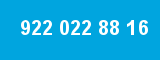 922 022 88 16
